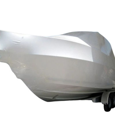 重量型PE収縮ラップフィルム 15μm - 300μm 厚さ 白いボート収縮ラップ