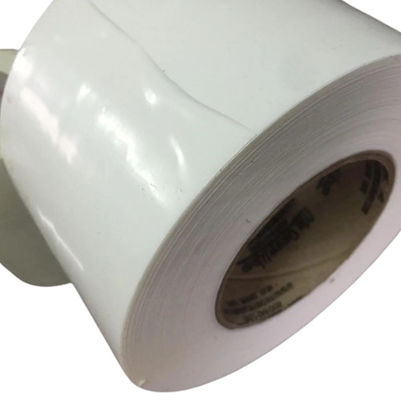 LDPE 白色収縮ラップテープ 100mm 幅 30m 長さ 3' プラスチックコア