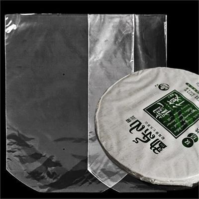 丸い端のPVC収縮包装袋 30ミクロン透明のPVC収縮フィルム袋
