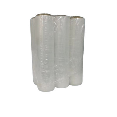 機械級 LDPE 透明ストレッチラップフィルムロール 15 - 35 マイクロン厚さ