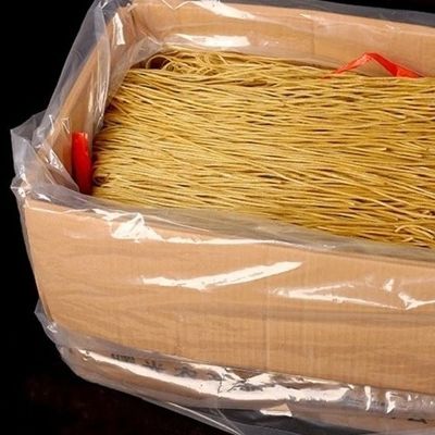 プレミアム製の紙袋 透明な内側プラスチック袋