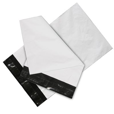 50 マイクロン LDPE ホワイト ポリ メーラー 封筒 メール ビジネス 向け 荷物 袋