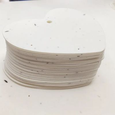200gm 空白の埋め込み種子紙 0.3mm - 0.5mm 厚さ100枚の紙