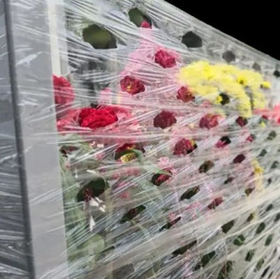 耐久性 穴付きのラップフィルム 500mm X 1420m 23マイクロンの厚さ